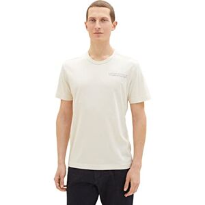 TOM TAILOR Men's T-Shirt 1035541, 18592 Vintage Beige, XL TOM TAILOR Men's T-Shirt 1035541, 18592 Vintage Beige, XL