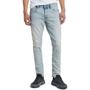 G-STAR Men's 3301 Slim Jeans, Blue (sun faded ripped isar blue 51001-D503-G360), 34W / 30L G-STAR Men's 3301 Slim Jeans, Blue (sun faded ripped isar blue 51001-D503-G360), 34W / 30L