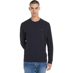 Tommy Hilfiger Men's Textured Ls Tee Mw0mw34251 L/S T-Shirts, Blue (Desert Sky), S Tommy Hilfiger Men's Textured Ls Tee Mw0mw34251 L/S T-Shirts, Blue (Desert Sky), S