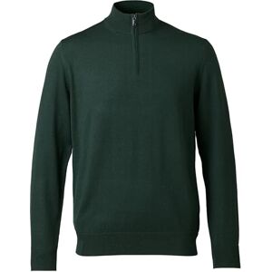 Charles Tyrwhitt Jumpers for Men Forest Green Merino Wool 1/4 Zip Jumper Machine Washable & Temperature Regulating Knitwear for Smart & Casual Wear Charles Tyrwhitt Jumpers for Men Forest Green Merino Wool 1/4 Zip Jumper Machine Washable & Temperature Regulating Knitwear for Smart & Casual Wear
