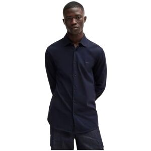 Boss Mens Mysoft 2 Slim-fit Shirt in Cotton Jersey Boss Mens Mysoft 2 Slim-fit Shirt in Cotton Jersey