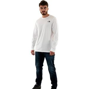 The North Face Men's L/S Easy T-Shirt, TNF White, S The North Face Men's L/S Easy T-Shirt, TNF White, S