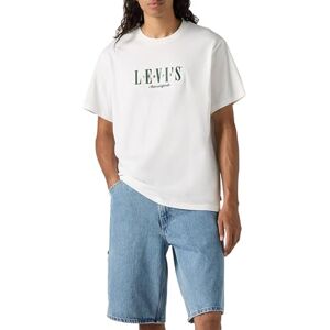 Levi's Men's Ss Relaxed Fit Tee T-Shirt, Serif Logo White+, XXL Levi's Men's Ss Relaxed Fit Tee T-Shirt, Serif Logo White+, XXL