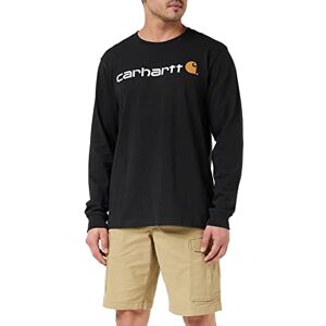 Carhartt Men's Relaxed Fit Heavyweight Long-Sleeve Logo Graphic T-Shirt, Black, XL Carhartt Men's Relaxed Fit Heavyweight Long-Sleeve Logo Graphic T-Shirt, Black, XL