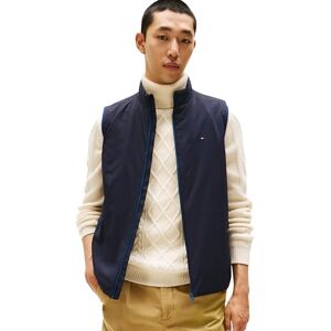 Tommy Hilfiger Men’s Lightweight Gilet with Stand Collar, Blue (Desert Sky), XXL Tommy Hilfiger Men’s Lightweight Gilet with Stand Collar, Blue (Desert Sky), XXL