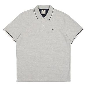 Champion Men's Legacy-Polo with Chest Logo Shirt, Grey (EM021), M Champion Men's Legacy-Polo with Chest Logo Shirt, Grey (EM021), M