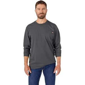 Dickies Men's Long Sleeve Heavyweight Crew Neck Work Utility T-Shirt, Military Green Single Dye Heather, Medium Dickies Men's Long Sleeve Heavyweight Crew Neck Work Utility T-Shirt, Military Green Single Dye Heather, Medium