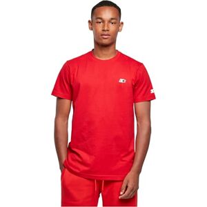 STARTER BLACK LABEL Men's T-Shirt with Logo Embroidery on The Chest and Sleeve Print, Logo Patch on Hem, Essential Jersey Tee Size S to XXL, Cityred, XXL STARTER BLACK LABEL Men's T-Shirt with Logo Embroidery on The Chest and Sleeve Print, Logo Patch on Hem, Essential Jersey Tee Size S to XXL, Cityred, XXL