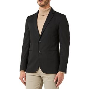 United Colors of Benetton Men's Jacket 2MQKUW00D, Black 100, 54 United Colors of Benetton Men's Jacket 2MQKUW00D, Black 100, 54