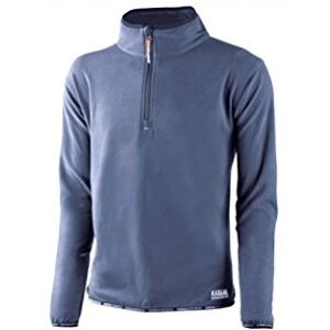 Juba 100% 160gsm Fleece Sweater with Chest Zip, Navy, Size XXL Juba 100% 160gsm Fleece Sweater with Chest Zip, Navy, Size XXL