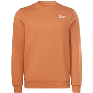 Reebok Men's Left Chest Logo Crew Sweatshirt, BURNT ORANGE S23-r, XS Reebok Men's Left Chest Logo Crew Sweatshirt, BURNT ORANGE S23-r, XS