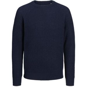 JACK & JONES Men's Jjjones Knit Crew Neck Jumper, Blazer Navy, S JACK & JONES Men's Jjjones Knit Crew Neck Jumper, Blazer Navy, S