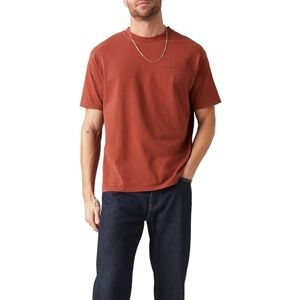Levi's Men's Red Tab Vintage Tee T-Shirt, Garment Dye Red Pain, M Levi's Men's Red Tab Vintage Tee T-Shirt, Garment Dye Red Pain, M
