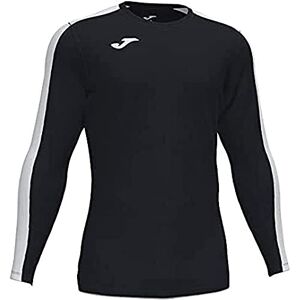 Joma Academy T-shirt game long-sleeved, Man, mens, 101658.102, Black-White, 2XL-3XL Joma Academy T-shirt game long-sleeved, Man, mens, 101658.102, Black-White, 2XL-3XL