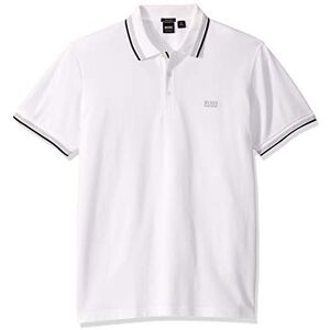 Boss Men's Paddy Short Sleeve Polo Shirt, Dark Bright White, Medium Boss Men's Paddy Short Sleeve Polo Shirt, Dark Bright White, Medium