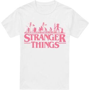 Stranger Things Season 1 Bike Ride Logo Unisex T Shirt, White, XXXXX-Large Stranger Things Season 1 Bike Ride Logo Unisex T Shirt, White, XXXXX-Large