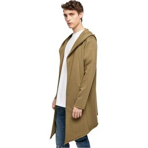 Urban Classics Herren Long Hooded Open Edge Cardigan Strickjacke, tiniolive, XL Urban Classics Herren Long Hooded Open Edge Cardigan Strickjacke, tiniolive, XL