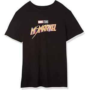 Marvel UXMISSMTS010 Men's T-Shirt, Black, XS, Black, XS Marvel UXMISSMTS010 Men's T-Shirt, Black, XS, Black, XS