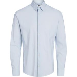 JACK & JONES Men's Jprblaactive Stretch Shirt L/S Sn Casual, Chambray Blue/Stripes: Slim fit, M JACK & JONES Men's Jprblaactive Stretch Shirt L/S Sn Casual, Chambray Blue/Stripes: Slim fit, M