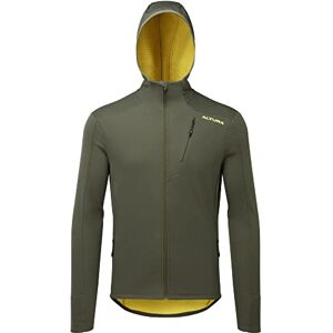 Altura Mens Cave Softshell Water Repellent Thermal Cycling Hoodie Olive XX-Large Altura Mens Cave Softshell Water Repellent Thermal Cycling Hoodie Olive XX-Large