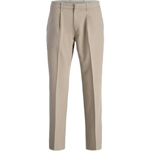 JACK & JONES Men's Jprcckarl Jjcameron Pleated Chino Noos, Plaza Taupe, 34 W/32 L JACK & JONES Men's Jprcckarl Jjcameron Pleated Chino Noos, Plaza Taupe, 34 W/32 L