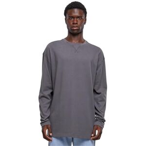 Urban Classics Men's Oversized Open Edge Longsleeve T-Shirt, Darkshadow, L Urban Classics Men's Oversized Open Edge Longsleeve T-Shirt, Darkshadow, L