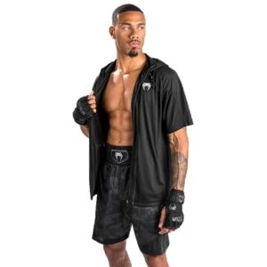 Venum Men's Electron 3.0 Dry Tech Jacket-Short Sleeves, Black, S Venum Men's Electron 3.0 Dry Tech Jacket-Short Sleeves, Black, S