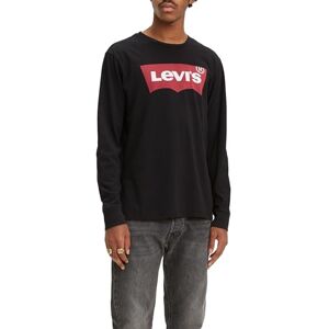 Levi's Men's Long-Sleeve Standard Graphic Tee T-Shirt, Stonewashed Black, XS Levi's Men's Long-Sleeve Standard Graphic Tee T-Shirt, Stonewashed Black, XS