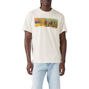 Levi's Men's SS Relaxed Fit Tee T-Shirt, Archival Rodeo Egret, M Levi's Men's SS Relaxed Fit Tee T-Shirt, Archival Rodeo Egret, M