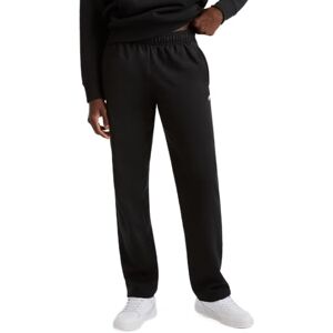 Champion Men's Powerblend Open Bottom Fleece Pants, Black-549314, S UK Champion Men's Powerblend Open Bottom Fleece Pants, Black-549314, S UK