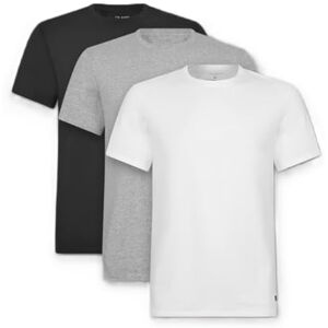 Ted Baker Mens 3-Pack Breathable Cotton Stretch Crew Neck T-Shirt, Size XL Ted Baker Mens 3-Pack Breathable Cotton Stretch Crew Neck T-Shirt, Size XL