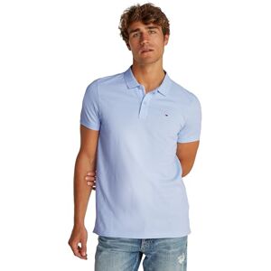 Tommy Jeans Men's TJM Slim Placket Polo Ext Dm0Dm20676 S/S, Blue (Sweet Blue), 3XL Tommy Jeans Men's TJM Slim Placket Polo Ext Dm0Dm20676 S/S, Blue (Sweet Blue), 3XL