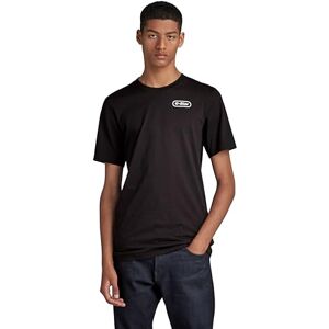 G-STAR Men's Back Graphic Slim T-Shirt, Black (dk black D23906-336-6484), XL G-STAR Men's Back Graphic Slim T-Shirt, Black (dk black D23906-336-6484), XL