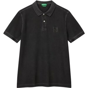 United Colors of Benetton Men's Maglia Polo M/M 3089u302d Shirt, Black, L United Colors of Benetton Men's Maglia Polo M/M 3089u302d Shirt, Black, L