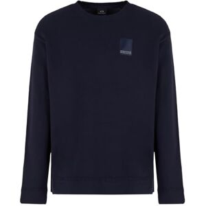 Armani Exchange Men's Milan Edition Pullover Crew Neck Sweater, Night Sky, X-Small Armani Exchange Men's Milan Edition Pullover Crew Neck Sweater, Night Sky, X-Small