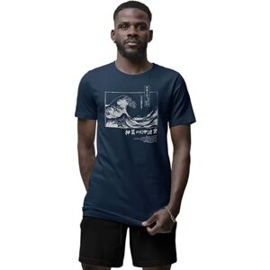cotton division Men's Mehokusts009 T-Shirt, Navy Blue, 3XL cotton division Men's Mehokusts009 T-Shirt, Navy Blue, 3XL