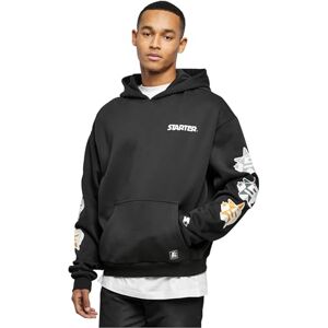 STARTER BLACK LABEL Men's Starter Star Sleeve Hoody Hooded Sweatshirt, S Black STARTER BLACK LABEL Men's Starter Star Sleeve Hoody Hooded Sweatshirt, S Black