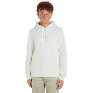 Calvin Klein Jeans Men's MONOLOGO HOODIE Pullover Hoodie, Ivory, 6XL Calvin Klein Jeans Men's MONOLOGO HOODIE Pullover Hoodie, Ivory, 6XL
