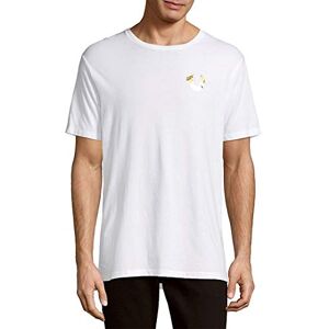 True Religion Men's Gold Outline Buddha Logo Crewneck T-Shirt, White, X-Large True Religion Men's Gold Outline Buddha Logo Crewneck T-Shirt, White, X-Large