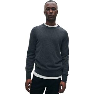 NAADAM Men's The Original Cashmere Crewneck Jumper Sweater, Smoke, S NAADAM Men's The Original Cashmere Crewneck Jumper Sweater, Smoke, S