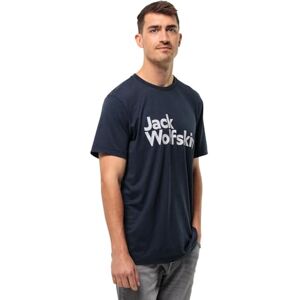 Jack Wolfskin Men's Brand Size M T-Shirt, Night Blue, M Jack Wolfskin Men's Brand Size M T-Shirt, Night Blue, M