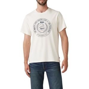 Levi's Men's Ss Relaxed Fit Tee T-Shirt, Nautical Concept Egret, M Levi's Men's Ss Relaxed Fit Tee T-Shirt, Nautical Concept Egret, M