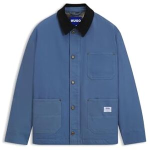 Hugo Boss Men's Brams254w1 Outerwear Jacket, Open Blue, XXL Hugo Boss Men's Brams254w1 Outerwear Jacket, Open Blue, XXL