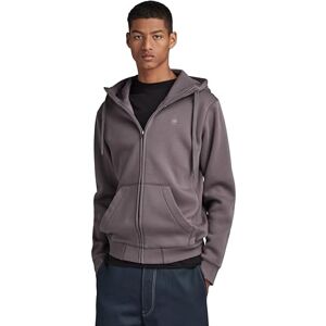 G-STAR Men's Premium Core Zip Thru Hoodie, Grey (rabbit D16122-C235-G077), XS G-STAR Men's Premium Core Zip Thru Hoodie, Grey (rabbit D16122-C235-G077), XS