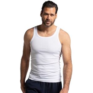 JP 1880 JP1880 Men's Unterhemd Tank Undershirt, White, 5XL (Tall) JP 1880 JP1880 Men's Unterhemd Tank Undershirt, White, 5XL (Tall)