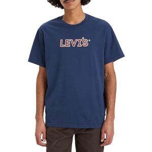 Levi's Men's SS Relaxed Fit Tee T-Shirt, Padded Hl Logo Dress Blues, XS Levi's Men's SS Relaxed Fit Tee T-Shirt, Padded Hl Logo Dress Blues, XS