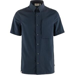 Fjällräven FJALLRAVEN Men's High Coast Pack Shirt SS M T, Dark Navy, XL Fjällräven FJALLRAVEN Men's High Coast Pack Shirt SS M T, Dark Navy, XL