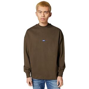 Hugo Boss Men's Sweatshirt, Dark Brown 208, M Hugo Boss Men's Sweatshirt, Dark Brown 208, M