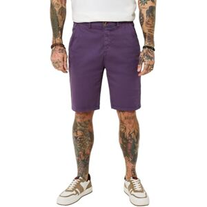 Joe Browns Men's Classic Chino Style Shorts, Regular, Purple, UK 32 Joe Browns Men's Classic Chino Style Shorts, Regular, Purple, UK 32