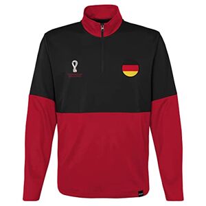 FIFA Official World Cup 2022 Quarter Zip Pull Over, Mens, Germany, X-X-Large FIFA Official World Cup 2022 Quarter Zip Pull Over, Mens, Germany, X-X-Large